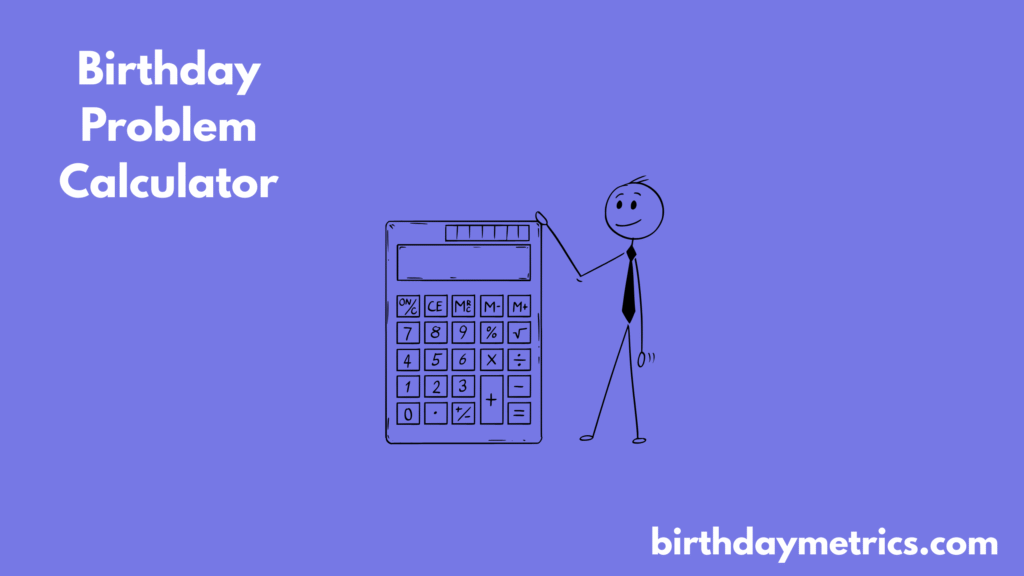 Birthday Problem Calculator