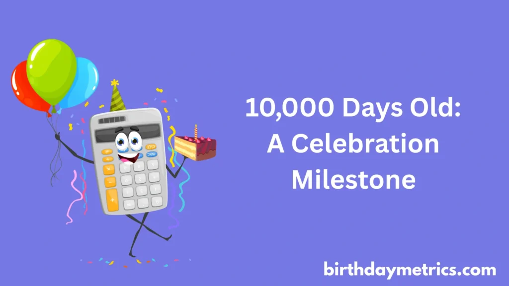 Metric Birthday Calculator