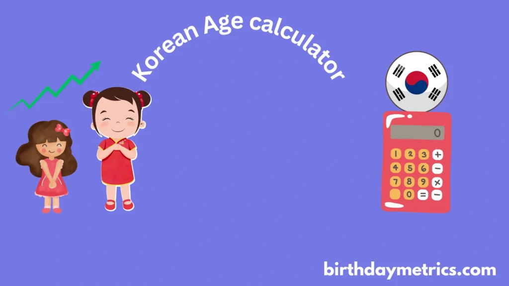 Korean age Calculator