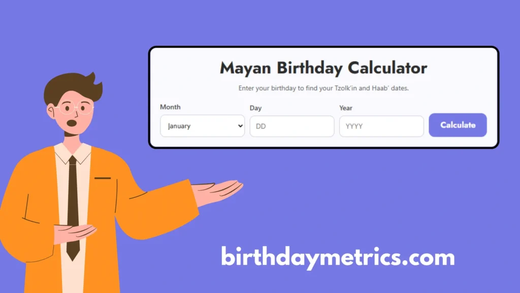 Mayan Birthday Calculator