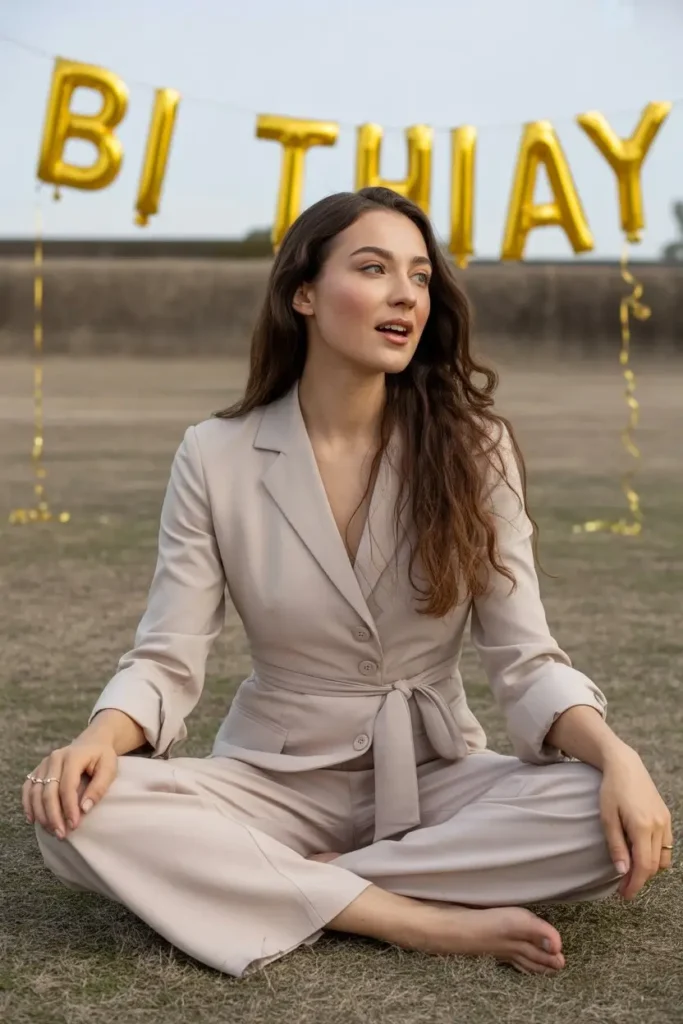 Sitting on the Ground