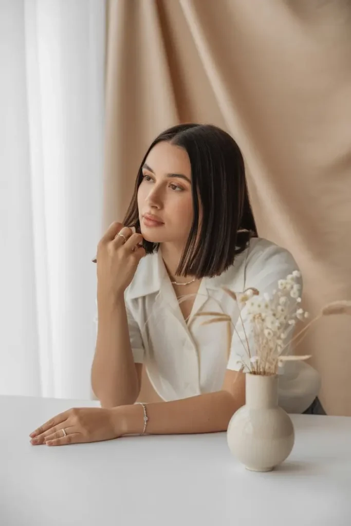 Minimalist Aesthetic Photoshoot