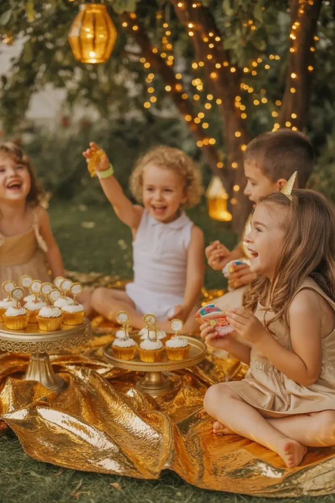 Aesthetic Golden Party Themes Teens Love