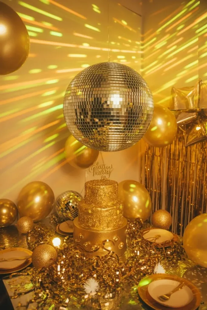 Gold Disco Theme