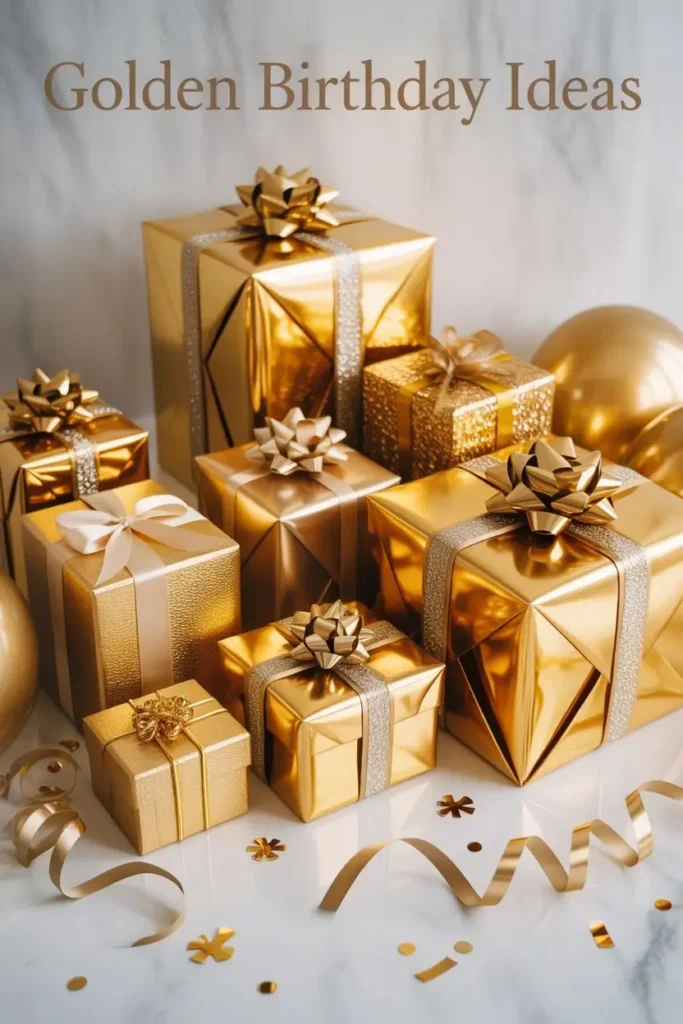 Golden Birthday Gift Ideas