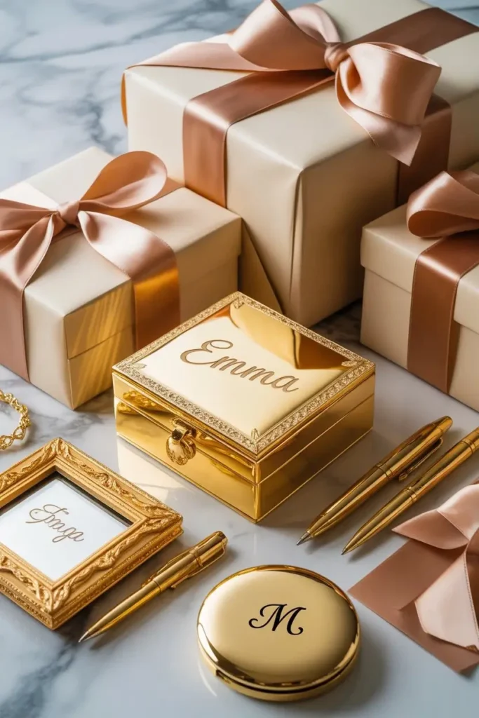 Personalized Golden Gifts