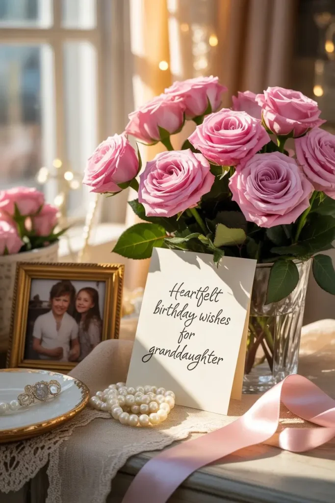 Sweet Birthday Wishes for Granddaughter