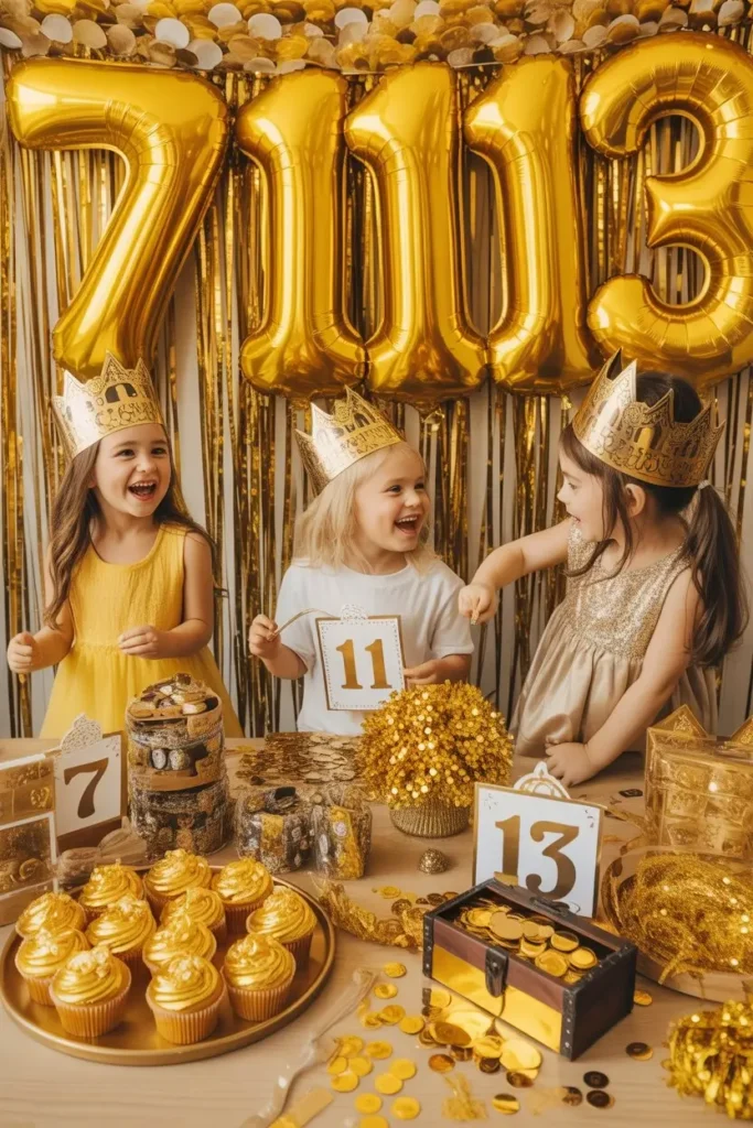 Age-Specific Golden Birthday Ideas for Kids