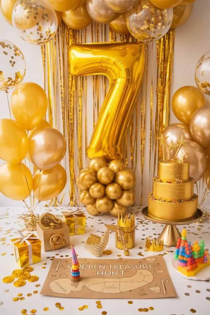 Golden Birthday Ideas for 7 Year Old