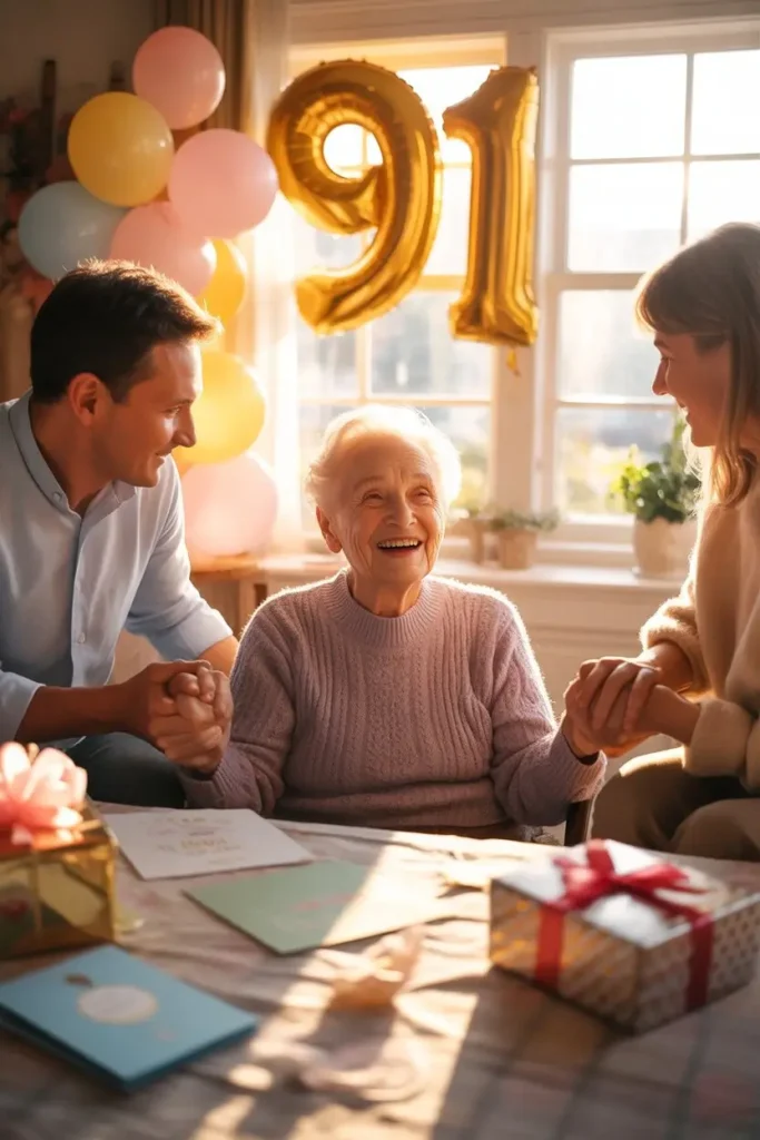 Heartfelt 91st Birthday Wishes
