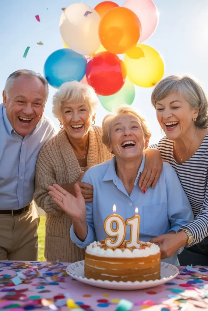 91st Birthday Wishes for Friends